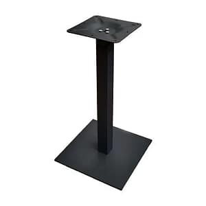 BA005N-base-basamento-acciaio-altezza-72-cm-piede-40x40cm-nero-senza-piano