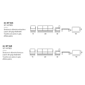 salotto-antibes-in-alluminio-coffee-set-moia-greenwood-164B-164G